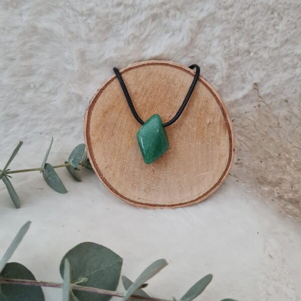 Collier Aventurine Losange