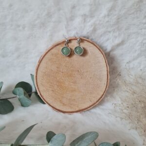 Boucles d'oreilles Aventurine Lyssia