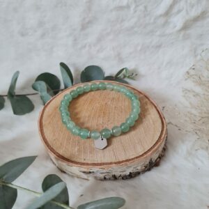 Bracelet Aventurine 6 mm exagonale