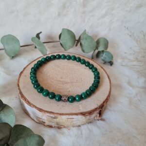 Bracelet Malachite H 6mm