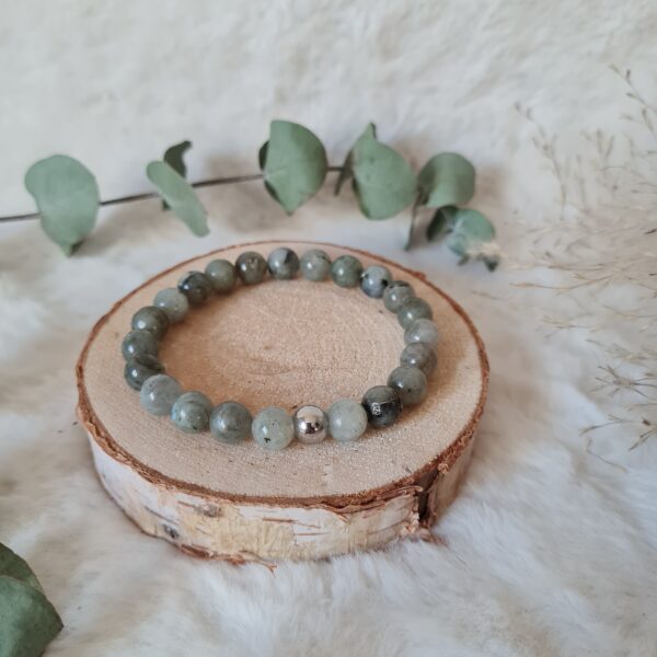 Bracelet Labradorite 6 mm